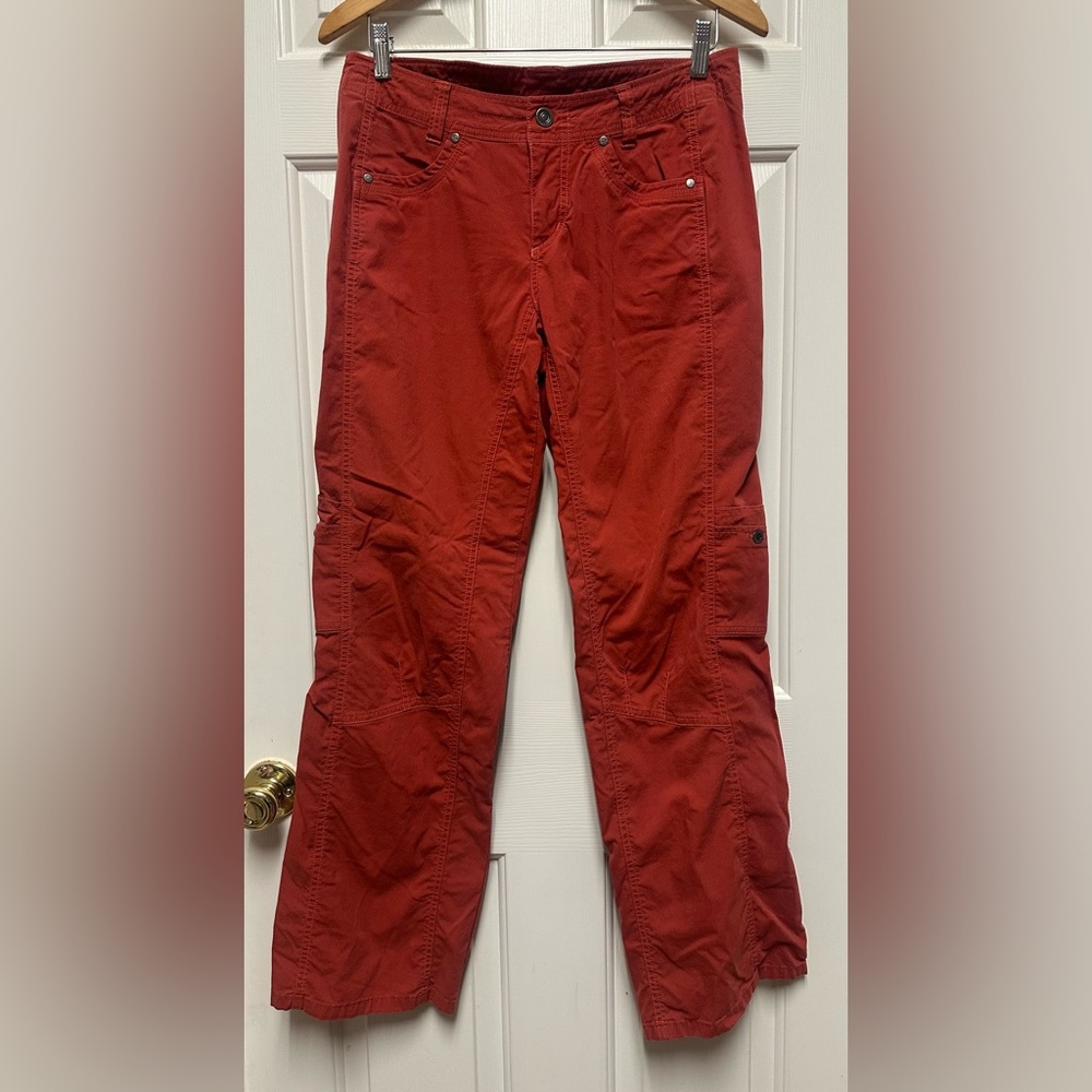 Kuhl Hiking Pants Orange Size 8 - Picture 7 of 14